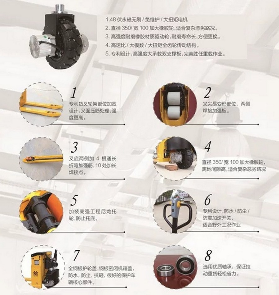 TYA30越野型全電動(dòng)搬運(yùn)車